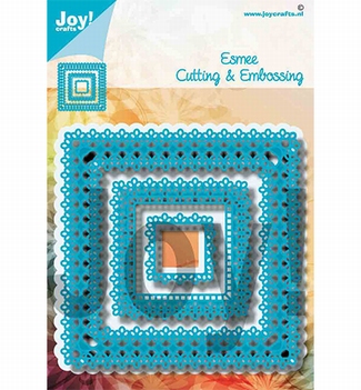 Joy Crafts Snijmal Vierkante Mal 6002/1466