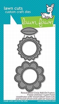 Lawn Fawn Snijmal Reveal Wheel Circle Add-on Frame LF2254