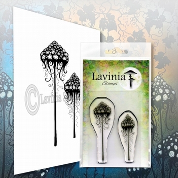 Lavinia Clear Stamp Mushroom Lantern Set LAV596