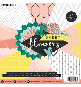 Studio Light Paper Pad Sweet Flowers PPSFL137*