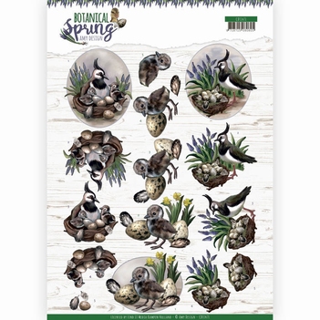 Amy Design knipvel Botanical Spring - Lapwing CD11471