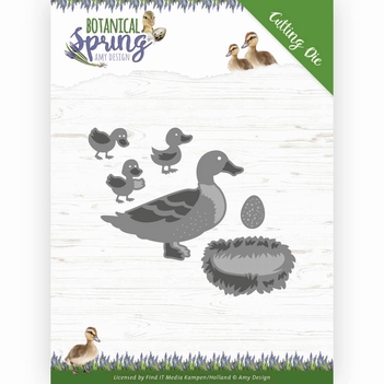 Amy Design Snijmal Botanical Spring - Some Ducks ADD10201