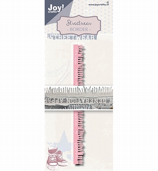 Joy Crafts Snijmal Streetwear Border 6002/1498