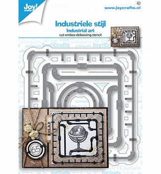 Joy Crafts Snijmal Industriële Frames 6002/1458