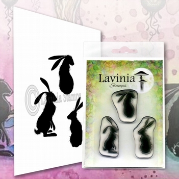 Lavinia Clear Stamp Wild Hares Set LAV608