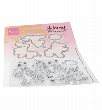 Marianne Design clear stamp Eline's Unicorns EC0180