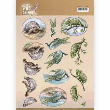 Amy Design knipvel Wild Animals Outback Reptiles CD11484