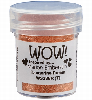 WOW Embossing Poeder Glitter Tangerine Dream WS236R