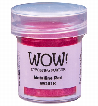 WOW Embossing Poeder Metalline Red WG01R