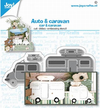 Joy Crafts Snijmal Auto & Caravan 6002/1480