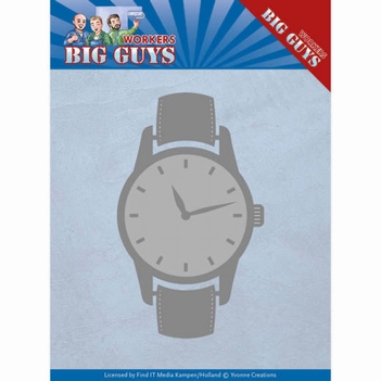 Yvonne Creations Die Big Guys - Watch YCD10206