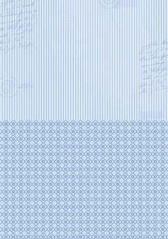 Nellie Snellen Achtergrondvel Blue Stripes NEVA014*