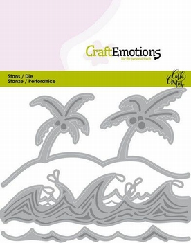Craft Emotions Snijmal Ocean - Palms, Beach 115633/0436