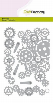 Craft Emotions Snijmal Gears edges & corner 115633/0522*