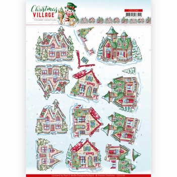 Yvonne Creations knipvel Village - Houses CD11540