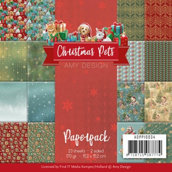 Amy Design Paper pack Pets ADPP10034