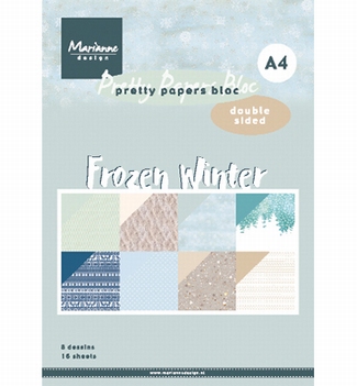 Marianne Design Pretty Papers Frozen Winter PK9172