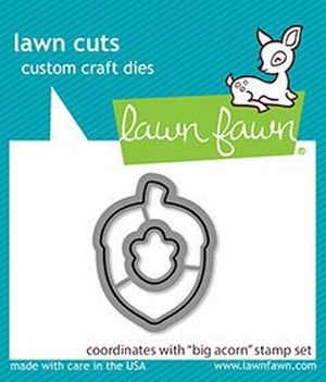 Lawn Fawn Snijmal Big Acorn LF2404