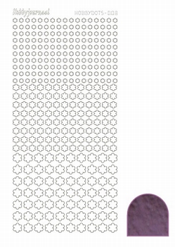 Hobbydots Sticker - Mirror - Violet STDM086