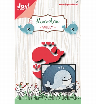 Joy Crafts Snijmal Mon Ami Willy Walvis 6002/1552*