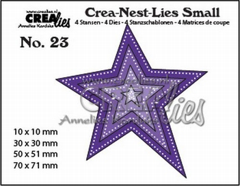 Crea-Nest-Lies Small Uneven Stars CNLS23