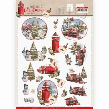 Amy Design knipvel Nostalgic Train CD11562*