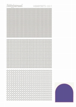 Hobbydots Sticker - Mirror - Purple STDM079