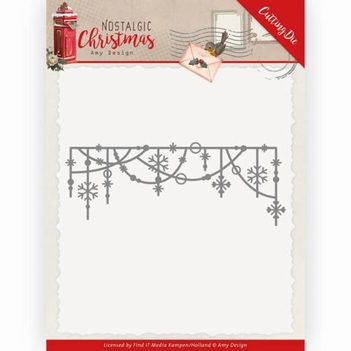 Amy Design Snijmal Nostalgic - Hanging Snowflakes ADD10224