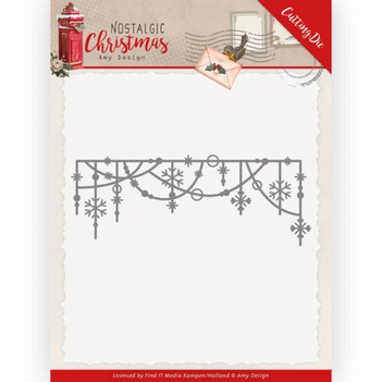 Amy Design Snijmal Nostalgic - Hanging Snowflakes ADD10224*