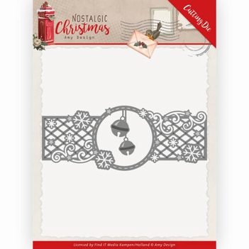 Amy Design Snijmal Nostalgic - Bells Border ADD10223