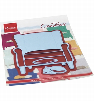 Marianne Design Creatables Armchair & Kitten LR0688