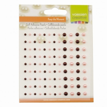 Vaessen Creative Zelfklevende Parels Grenadine 2313-108