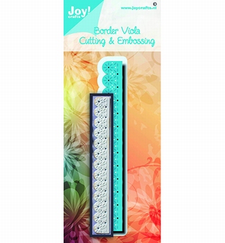 Joy Crafts Snijmal Border Viola 6002/1588*