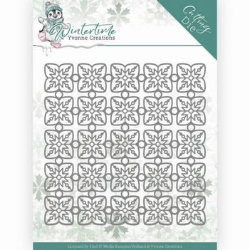 Yvonne Creations Die Winter Time - Snowflake PatternYCD10214