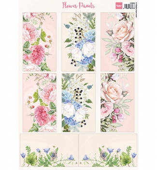 Marianne Design Knipvel Flower Panels VK9592