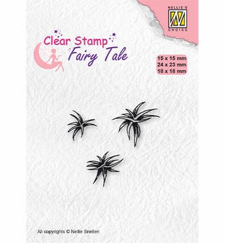 Nellie Snellen Clear Stamp Fairy Tale Tussucks Grass FTCS029