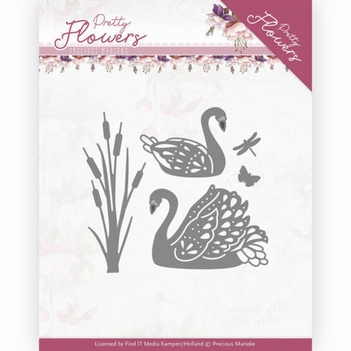 Precious Marieke Snijmal Pretty Flowers - Swans PM10192