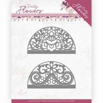 Precious Marieke Snijmal Pretty Flowers -Lace Circle PM10191*