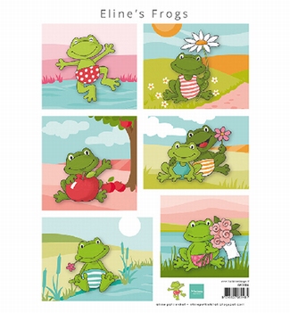 Marianne Design Knipvel Eline's Frogs AK0084