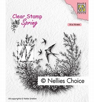 Nellie Snellen Clear Stamp Spring is in the Air SPCS016