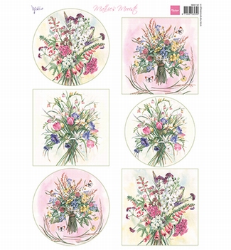 Marianne Design Knipvel-Mattie's Field Bouquets MB0192