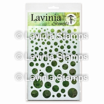 Lavinia Stencil White Orbs ST018