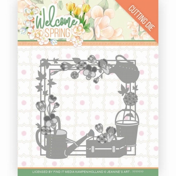 Jeanine's Art Snijmal Welcome Spring Frame JAD10111