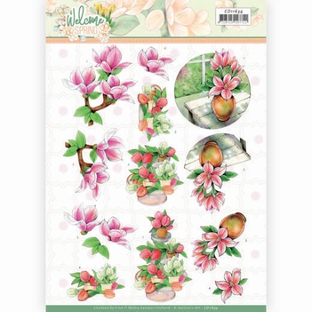 Jeanine's Art Knipvel Welcome Spring - Magnolia CD11634*