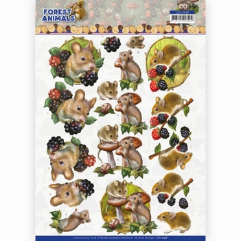Amy Design knipvel Forest Animals - Mouse CD11648