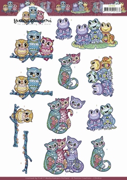 Yvonne Creations Boho Animals CD11610