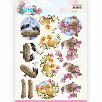 Amy Design knipvel Enjoy Spring - Birds CD11654