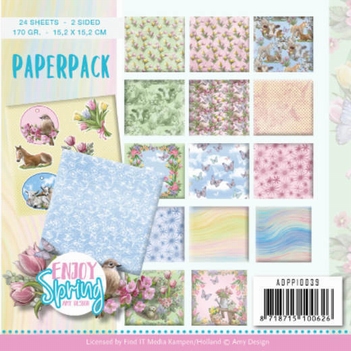 Amy Design Paper pack Enjoy Spring ADPP10039