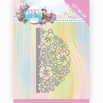 Amy Design Snijmal Enjoy Spring - Half Flower CircleADD10239