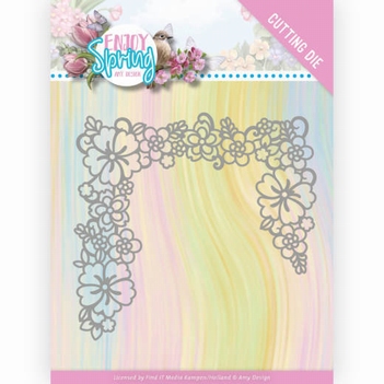 Amy Design Snijmal Enjoy Spring - Flower Edge ADD10237*
